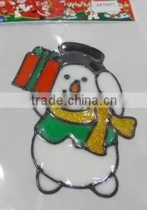 Christmas Santa Claus Window/Door Sticker For Xmas thumbnail-6