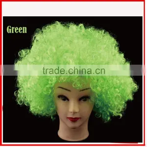 Directly Supplier Fans Crazy Wig,color Wigs,promotional Rainbow Wig thumbnail-6