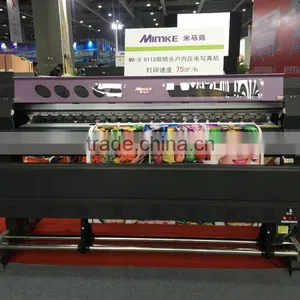MIMKE Stable Digital Color Printing Machine With 1440dpi, CE, 1.8m Double DX5113 Head thumbnail-1