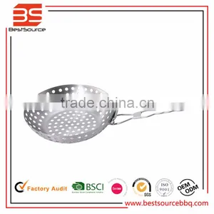 Non-stick BBQ Barbecue Topper Grilling Tray Barbecue Pan With Cutting Chopping Side Roasting Vegetable thumbnail-1