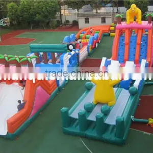 Giant Newest Cheap Inflatable Obstacle Course for Sale thumbnail-3