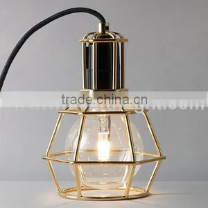 UL CUL Listed Hotel Antique Table Lamp Comes In Gold Plated And Glass Shade T30056 thumbnail-1
