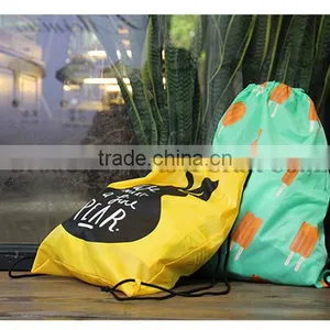 Polyester Drawstring Shopping Shoe Bag for Wholesale thumbnail-3