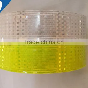 Wholesale Fluorescent Tape Reflective Yellow White Color thumbnail-1