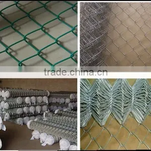 PVC Coted Chain Link Fence( Gold Factory) thumbnail-1