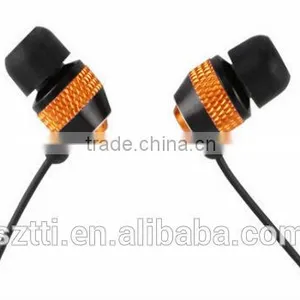 Novelty Metal Earphones and Headphone Without Mic for Mp3 thumbnail-1