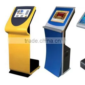 13.3" to 19" Floor Standing Windows System Touch Screen LCD Advertising Player thumbnail-1