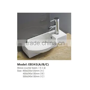 Bathroom Decorative Ceramic Washing Basin EB343A/B/C thumbnail-1