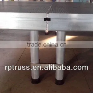 Aluminum Combined Stage 1220*1220mm / 1220*2440mmStage, Adjustable Stage. thumbnail-3