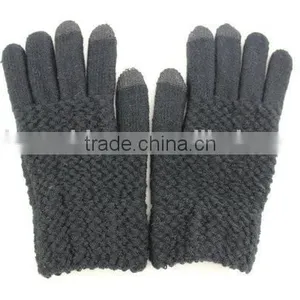 Men Christmas Gift Snowman Knit Touch Glove thumbnail-5