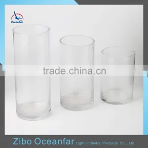 Factory Price Decoration Tall Clear Glass Vases Hot Sale Glass Cylinder Vase Quality Choice Most Popular thumbnail-2