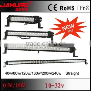 Single Row Led Light Bar 4x4 off Road 240w 12v Waterproof 52 Inch Led Light Bar Offroad Light Bar thumbnail-1