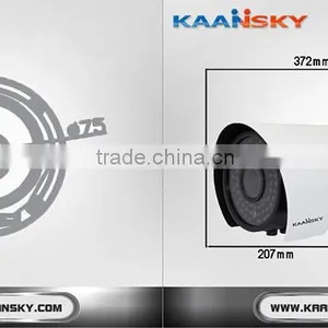2015 Hot Sale Unique Design Outdoor Bullet 2MP ip Surveilance Camera 2.8-12mm thumbnail-3