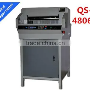 QS-4806R Industrial Electric Paper Cutter With LCD Display thumbnail-1