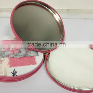 0321-metal Round CD Case/CD Tin Box With Zipper thumbnail-1