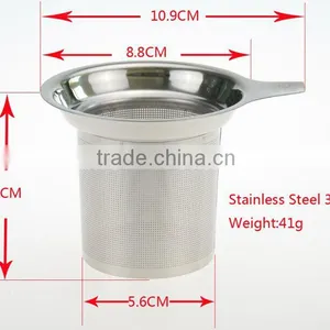 Stainless Steel Wire Mesh Tea Infuser Strainer thumbnail-1