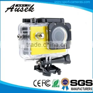 Shenzhen Sport Camcorder Factory 720p Waterproof DV Action Camera Support 32GB SD Card/Micro TF Card thumbnail-1