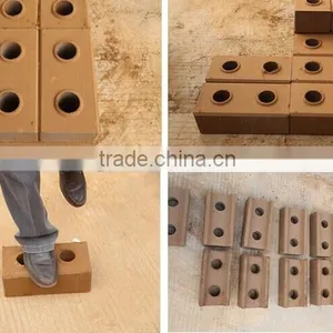 HR1-25 Semi-automatic Eco Brava Clay Brick Making Machine for Sale in Tanzania thumbnail-4