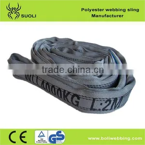 4T Polyester Round Sling (soft Lifting Sling) Endless Round Sling thumbnail-1