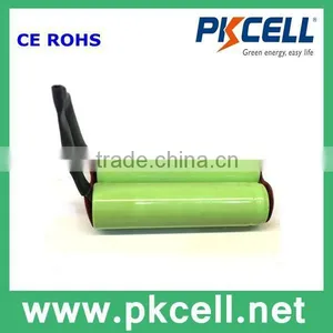 AA 2.4v 900mah Ni-mh Rechargeable Battery Pack thumbnail-1