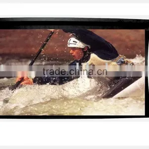 Electric Tensioned Screen 100" 16:9, Tab-tensioned Projection/projector Screen thumbnail-1