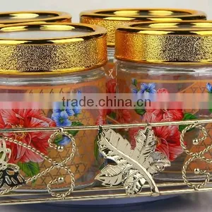 4pcs Storage Jar Set thumbnail-1