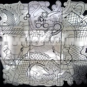 CNC Cutting Special Aluminum Ceiling(dragon Pattern) thumbnail-1