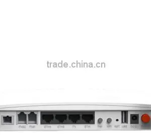 FTTH Solution 1BiDi-SFF 20KM 4GE+2POTS+WiFi+USB Port Wireless P2P Peer to Peer CPE thumbnail-2