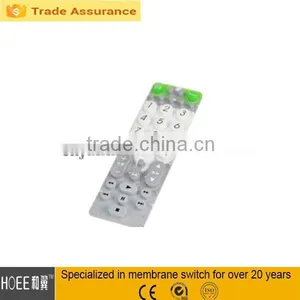 Colorful Custom Style Silicone Rubber Control Keypad for Remote thumbnail-1