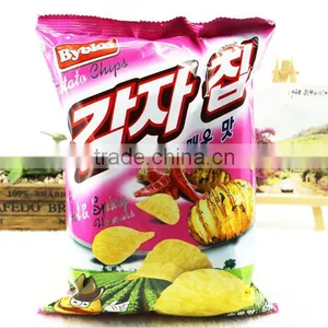 Factory Price Plastic Bags for Potato Chips, Banana Chips Packaging, Custom Printed Potato Chip Bags thumbnail-1