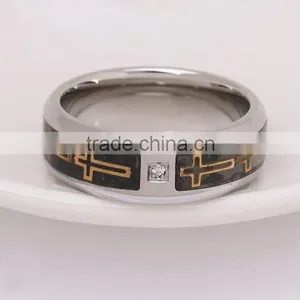 Beautiful Design Best Selling 316L Vintage Factory Jewelry Finger Ring thumbnail-2