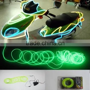 High Luminance &Long Life Decorative Light Wire / EL Light Wire / Electroluminescent Wire thumbnail-3