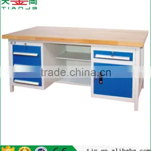 China TJG Basic Configuration Wearable Desktop Metal Steel Workbench With A Drawer thumbnail-4