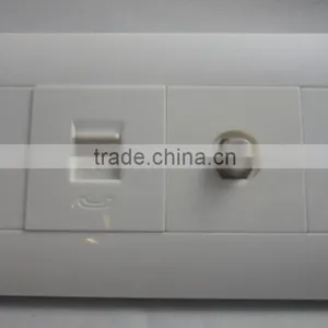 110V American Design Wall Electric 1 Gang Switch+ 15A Socket thumbnail-4