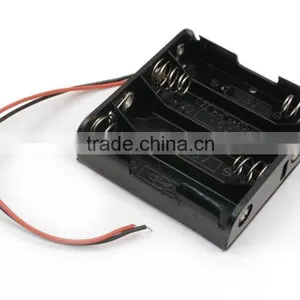 Battery Tray 4 AA Stud and Socket 4AA Plastic Battery Holder Plastic Battery Case thumbnail-6