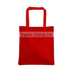 2015 Hot Sale OEM Fashion Customized Printed Canvas Flet Cotton Blank Wholesale Tote Bag thumbnail-1