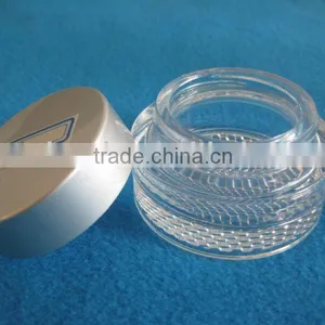 30g Clear Glass Cosmetic Cream Container thumbnail-1