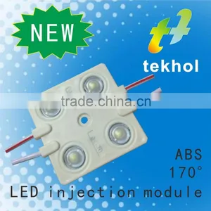 New Product DC12V 220LM Waterproof & Fireproof 2.4 Watt 170 Degrees Super Bright 4 LEDs 2835 Led Module thumbnail-1