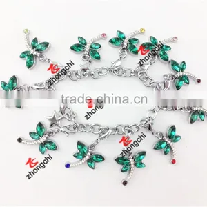 Alloy Custom Dragonfly Charms Chains Bracelets for Fashion Gifts (DCB50805) thumbnail-1