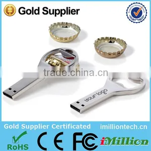 Bottle Opener Shaped Metal USB Flash Drive, USB Pendrive,Promotional USB Flash Stick USB thumbnail-1