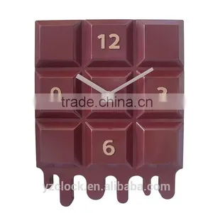 2014 NEW YINGZI Chocolate Wall Clock thumbnail-1