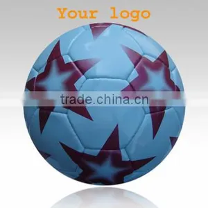 Hot Salling Hand Stitched Laminated Rubber Soccer Ball thumbnail-1
