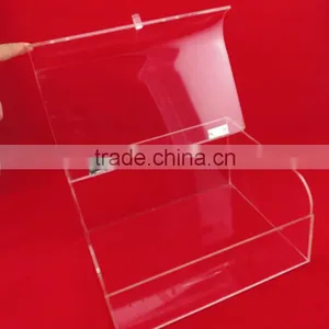New Design Clear Acrylic Candy Counter Black Display Rack thumbnail-1