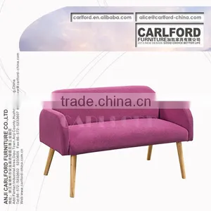 New Design Fashion Low Price Violet Sofa Set thumbnail-2