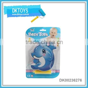 Cute Design Cartoon Inflatable Bathing Toys Dolphin Type thumbnail-1
