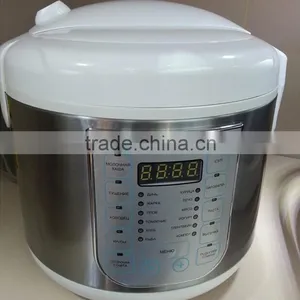 Korean Style 5L Stainless Steel Commercial Electric Multifunction Electric Cooker thumbnail-1