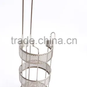 Steel Wire Multifunction Toilet Paper Holder for Bathroom, Suction Cup thumbnail-1