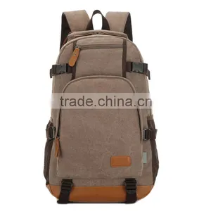 Hot Sale Customized Vintage Canvas Backpack For Women, Backpack Canvas For Sale thumbnail-1