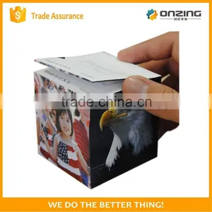 Hot Selling Paper Block Note Cube Memo Pad thumbnail-2