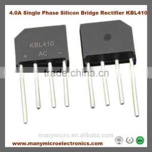 4.0A Single Phase Silicon Bridge Rectifier KBL410 thumbnail-1